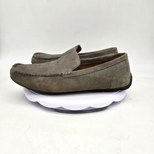 Alfani Shoe Men’s 10 M Casual Kendric Textured Drivers Grey